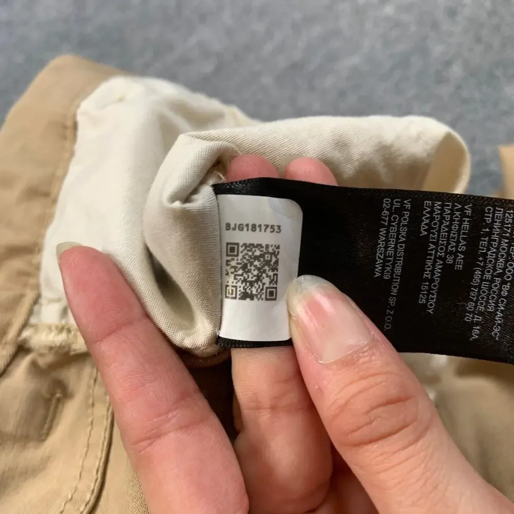 The North Face Pants Mens 40 Scone Cotton Stretch Flat Front Chino Straight Leg